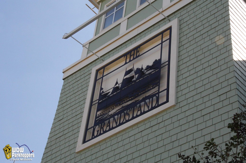 Gradstand Sign at  Disney's Saratoga Springs Resort Pool