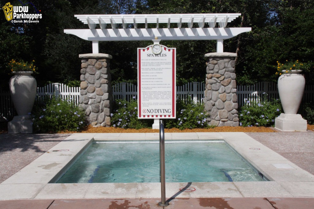 Spa area at Disney's Saratoga Springs Resort Pool